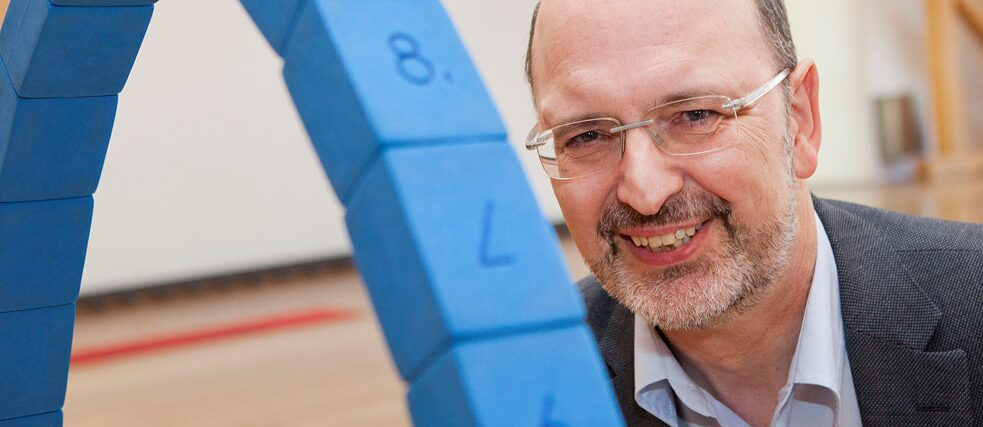 Prof. Dr. Albrecht Beutelspacher, Direktor des Mathematikums