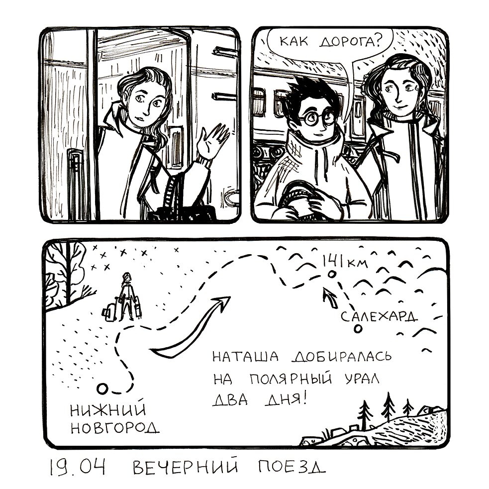 Reise in den Polarural