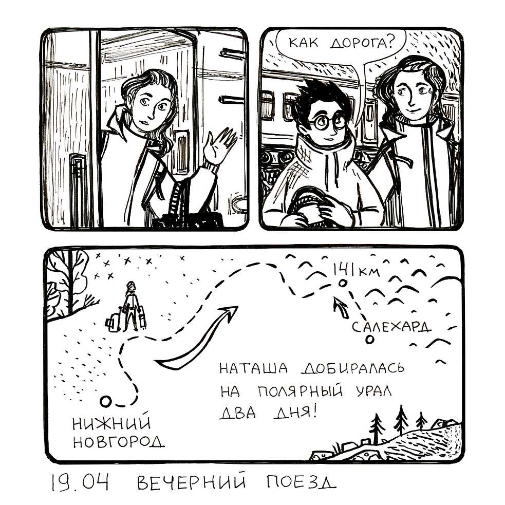 Reise in den Polarural