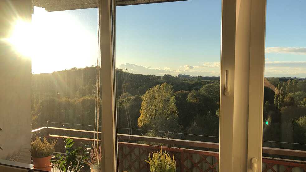 Ausblick aus meinem Fenster
