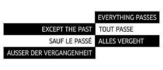 Tutto passa tranne il passato - Logo