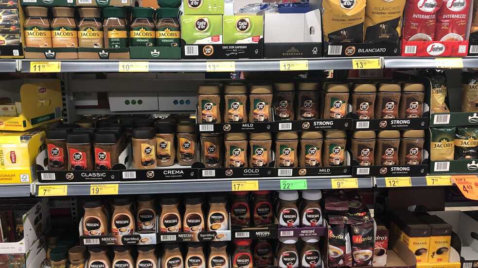 Löslicher Kaffee