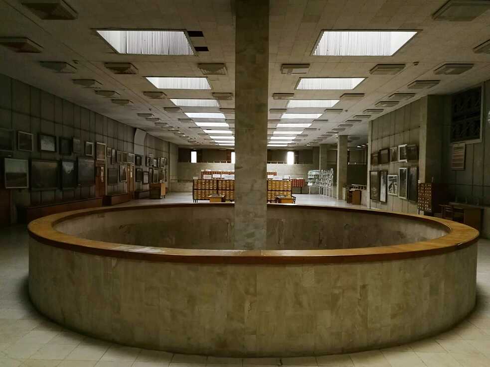 Sibirische Wissenschaftsbibliothek für Landwirtschaft, Krasnoobsk, Innenausstattung