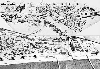 Reconstruction of central Novosibirsk, layout | M.M. Pirogov, 1965