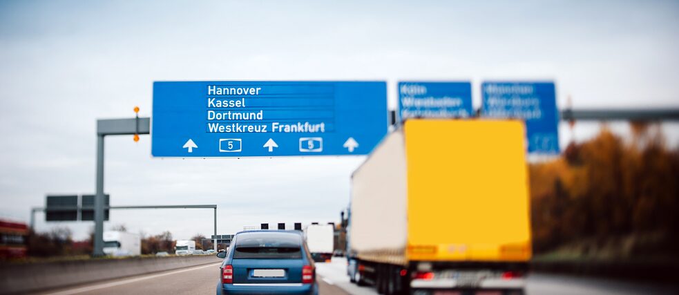 Autobahn nach Dortmund