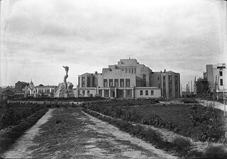 Lenin-Haus und Parkanalage für Helden der Revolution in Nowosibirsk | Foto: L. A. Tschernyschewa, 1927
