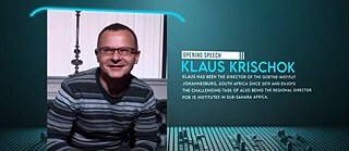 Opening Speech by Klaus Krischok