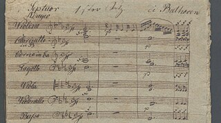 Ludwig van Beethoven, Septett (Es-Dur) op. 20, Partitur, Abschrift, Seite 1