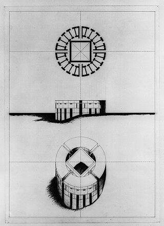 Roundhouse, option No. 2 | V.N. Smyshlyaev, 1980th