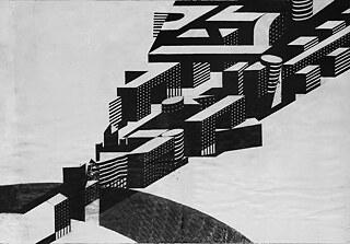 Competitive project of a residential building on Ordzhonikidze street, Novosibirsk, sheet 4 | V.N. Smyshlyaev, V.Yu. Mizin, E.V. Burov, V.I. Kan, 1986