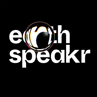 Logo Earth Speakr de color blanco  © © Olafur Eliasson/ Earth Speakr  Logo Earth Speakr_blanco