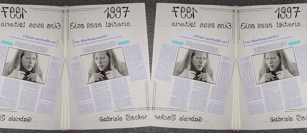 Gabriele Becker v Praze, 1997