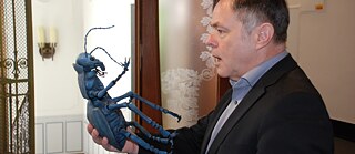 Berthold Franke (rechts) und Gregor Samsa