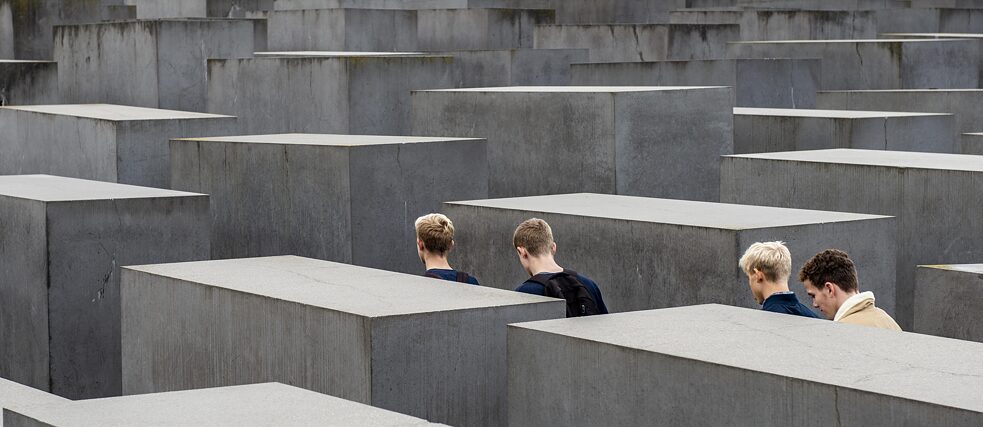 Mémorial aux juifs assassinés d’Europe : le mémorial de l’holocauste à Berlin, Allemagne