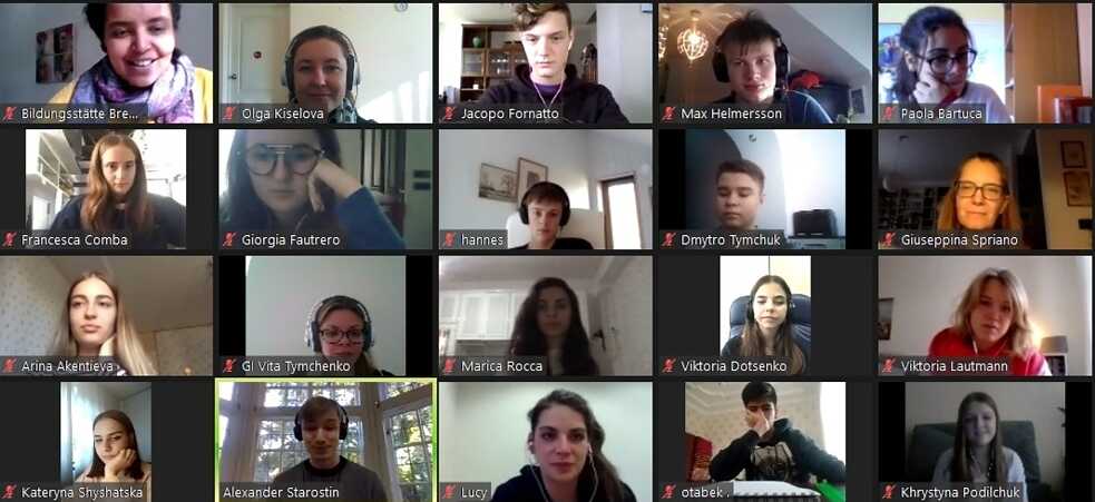  Internationale Jugendbegegnung Ukraine, Schweden, Italien und Usbekistan