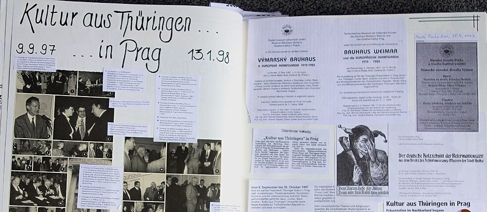 Kultur aus Thüringen in Prag, 1997-1998