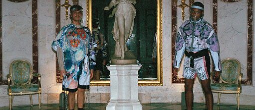 Nicholas Grafia and Mikołaj Sobczak, promotional image for Rooms, 2020. Upcoming video performance for VII Moscow International Biennale for Young Art, October 2020.