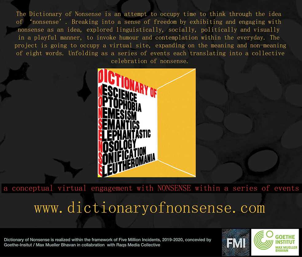 The Dictionary of Nonsense © Krishnapriya CP & Narendran K