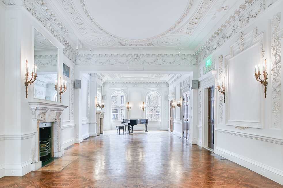 The Grand Hall at the Goethe-Institut Boston