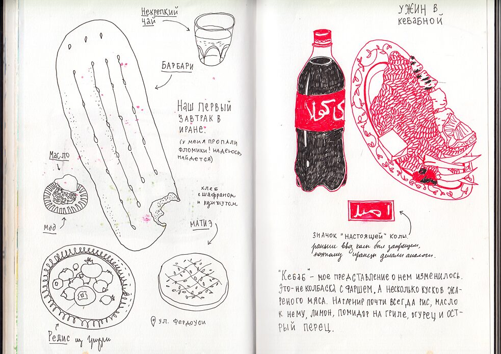 Iran: hin und zurück. Ekaterina Guschtschina 