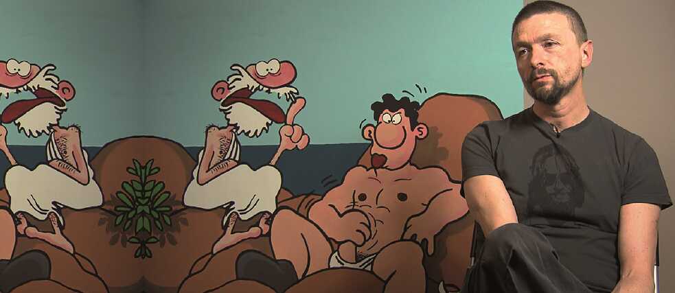 Ralf König vor Comic