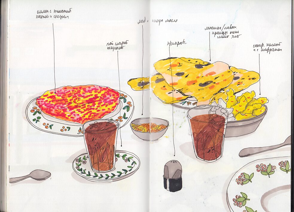 Iran: hin und zurück. Ekaterina Guschtschina 