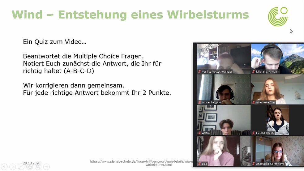 Академія MINT 2020. Вікторина