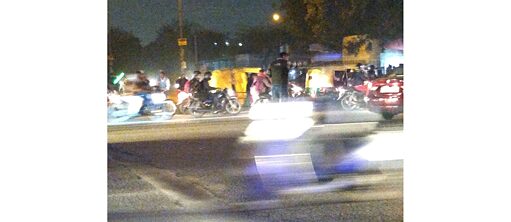 Tracing the Trajectory of Traffic Police © Hemavathy Guha