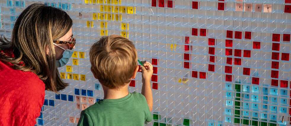 Verschwindende Wand