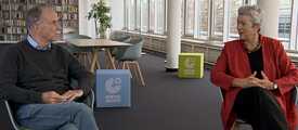 Klaus-Dieter Lehmann and Carola Lentz in conversation with "The Latest at Goethe". 