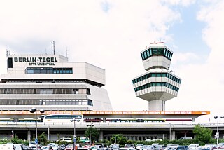 The Tegel Airport building was completed in 1974