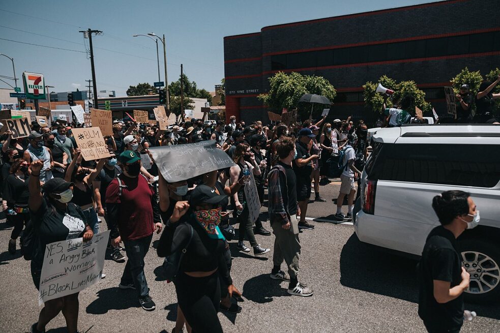 Black Lives Matter Protest in Los Angeles