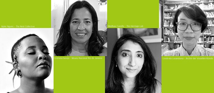 Collage - Zeig mir deine Sammlung | Njoki Ngumi, Cristiana Serejo, Medhavi Gandhi, Lisistrata Lusandiana
