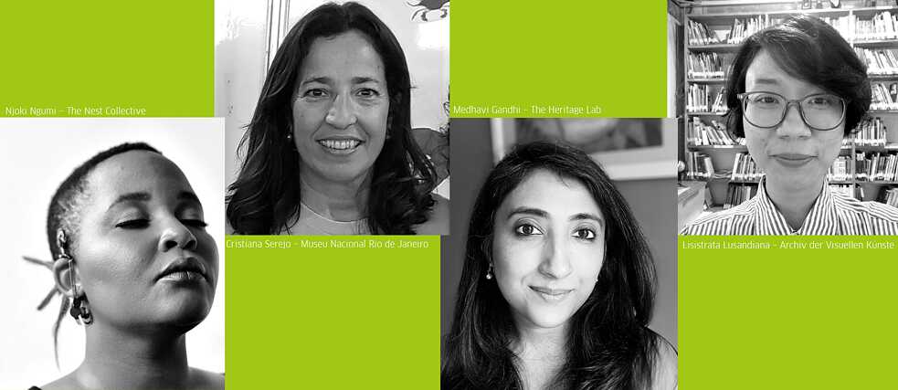 Collage - Show Me Your Collection |Njoki Ngumi, Cristiana Serejo, Medhavi Gandhi, Lisistrata Lusandiana 