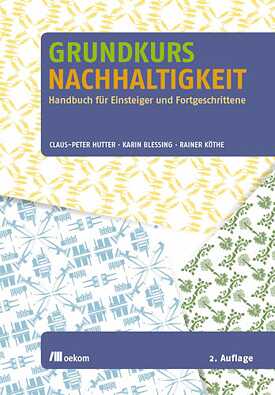 Knygos „Grundkurs Nachhaltigkeit“ viršelis