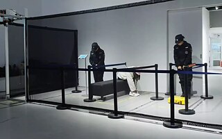 Valia Fetisovs „User Flow“, ausgestellt im Chronus Art Center, Shanghai 2019