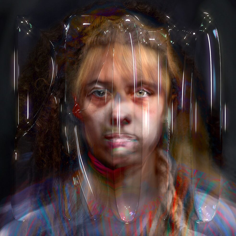 The cover of Holly Herndon's latest album 'Proto'
