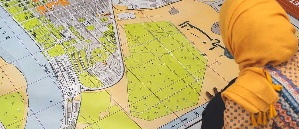 Mapping the real space 