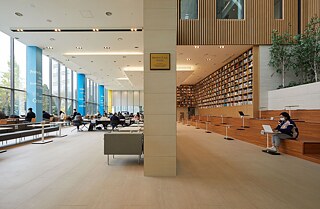 Tekst ispod slike: Ne samo mjesto za studij: ovdje se može i igrati, spavati, učiti ili se odmarati.