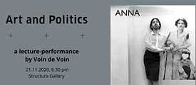 Video zu der Lecture-Performance von Voin de Voin am 21.11.2020 in der Structura Galerie