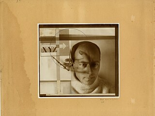 Self-portrait <i>The Constructor</i>. Photo. State Tretyakov Gallery, Moscow, Russia