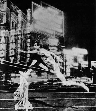 <i>A Runner</i>. Transparency. 1926. Collection of RUSS PRESS PHOTO, editorial archive of <i>Sovetskoye Photo</i> magazine