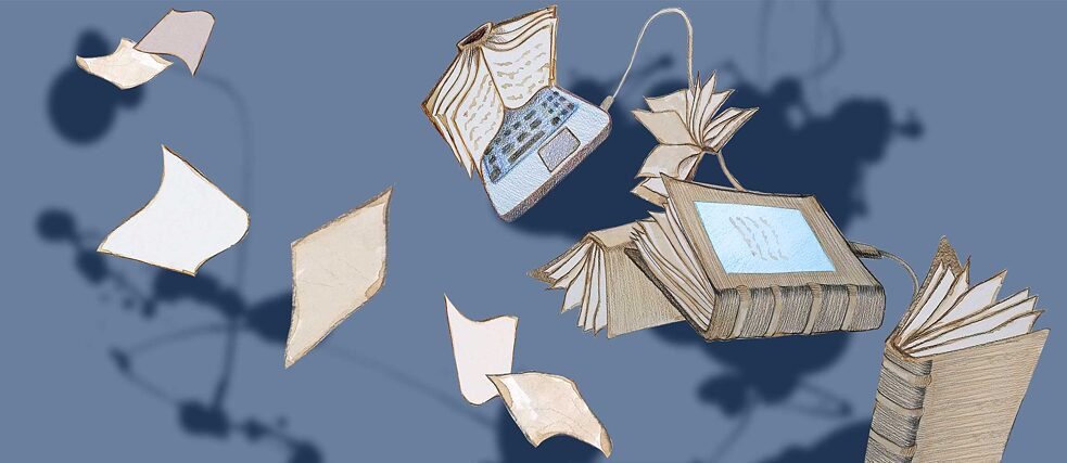 Banner Bibliodiversität Banner von der Projektseite Bibliodiversität