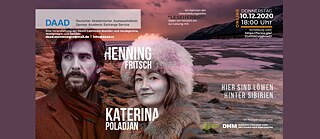 Leseherbst: Katerina Poladjan und Henning Fritsch