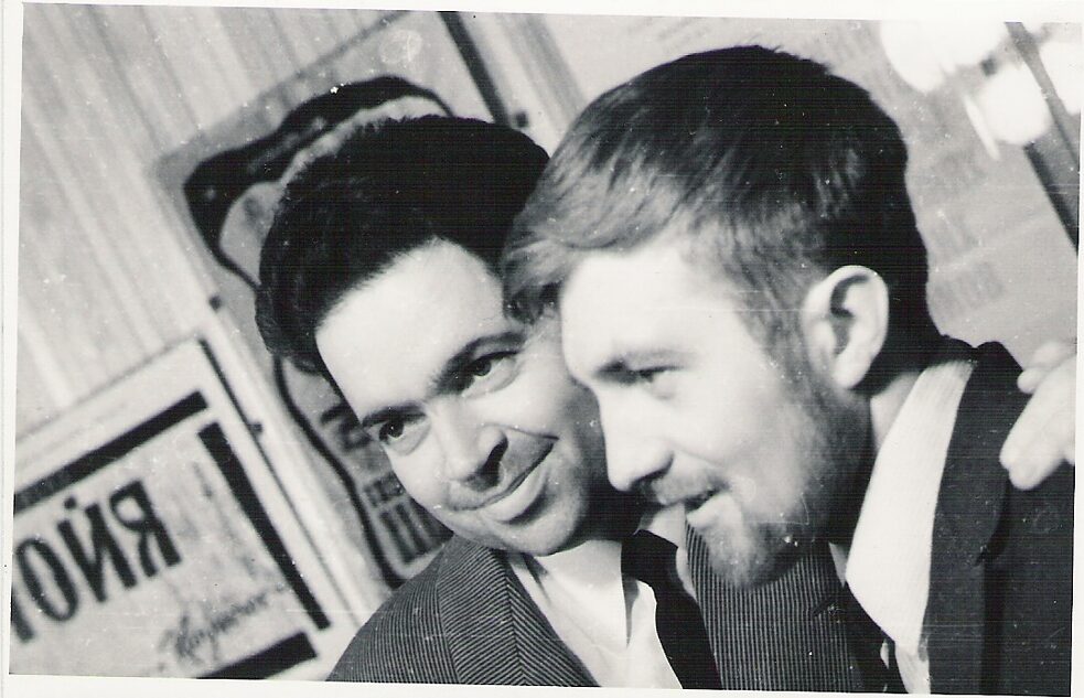 Михаил Макаренко и Вячеслав Родионов,1967 год, Академгородок, Новосибирск. 