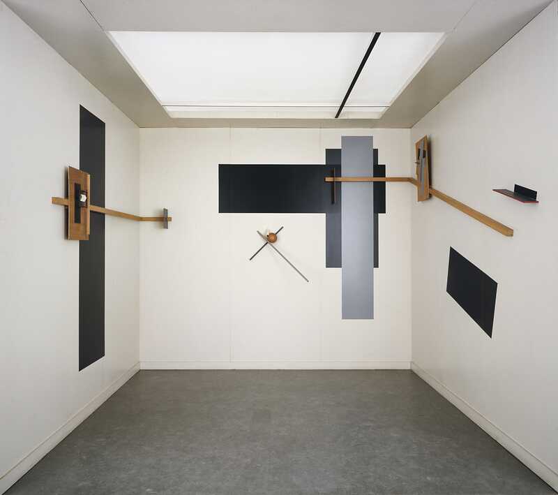 Zimmer-Proun. Diabild. Nachgebildet in der Sammlung des Van Abbemuseums, Eindhoven, Niederlande