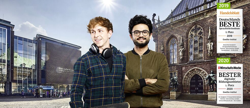 Alexander und Salvatore, Deutschkurs 2019