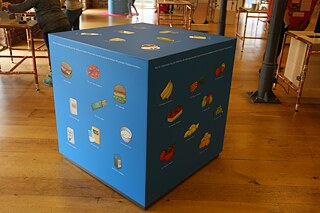 Bild Würfel Ausstellung "Ich sehe Was(ser), was du nicht siehst"