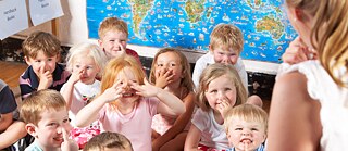 Kinder in der Schulklasse