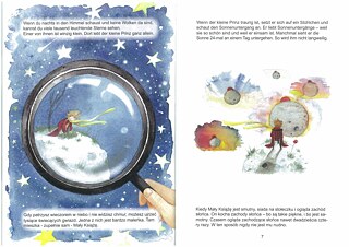 Abbildung 2:  Ausschnitt aus „Der kleine Prinz“ / Mały Książe